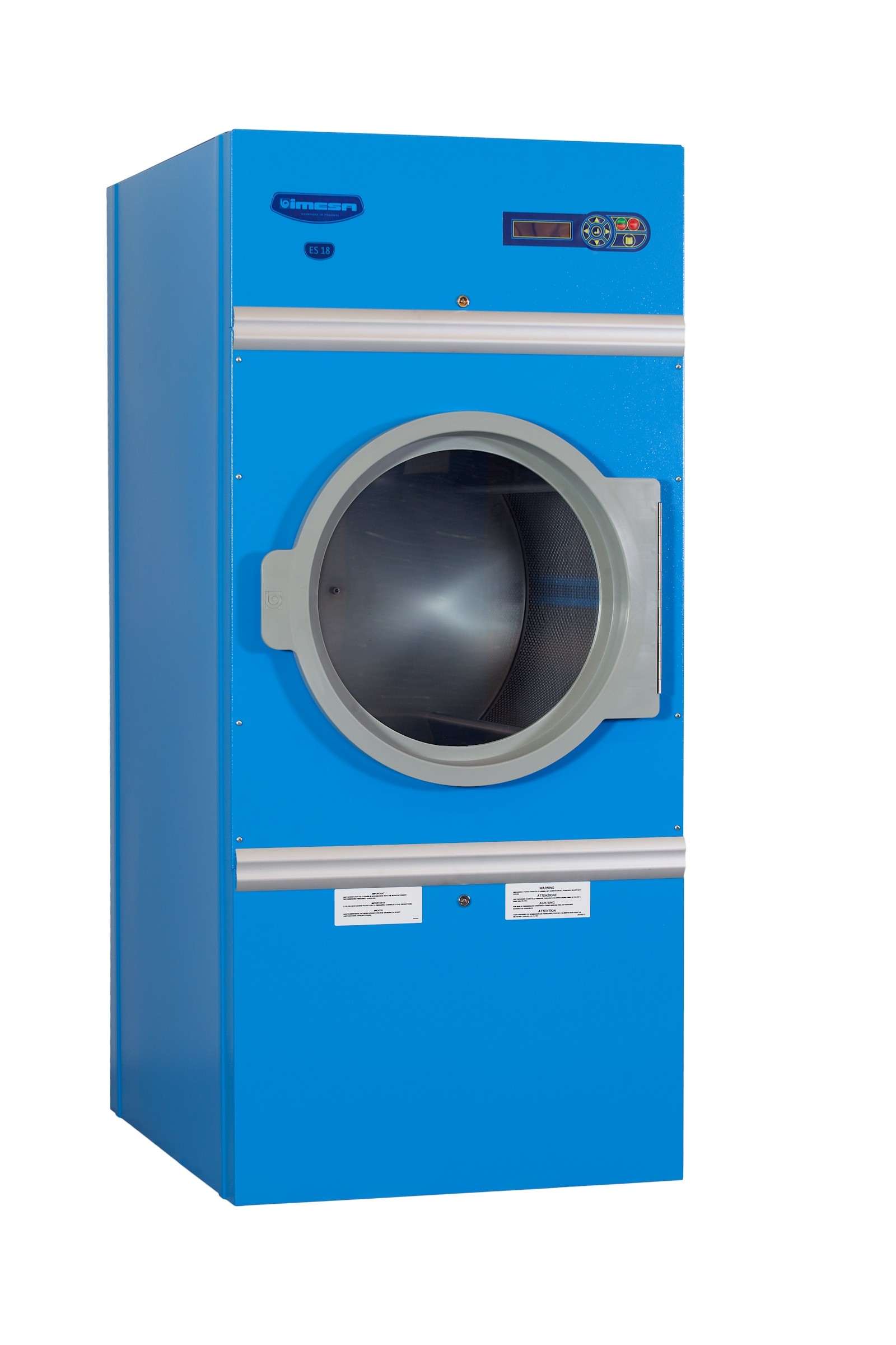 Uscator de rufe industrial, incalzire pe vapori, capacitate 14kg, consum abur 32kg/h