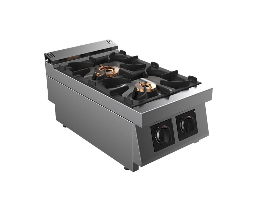 Masina de gatit alimentare gaz 2 arzatoare, putere totala 12000W