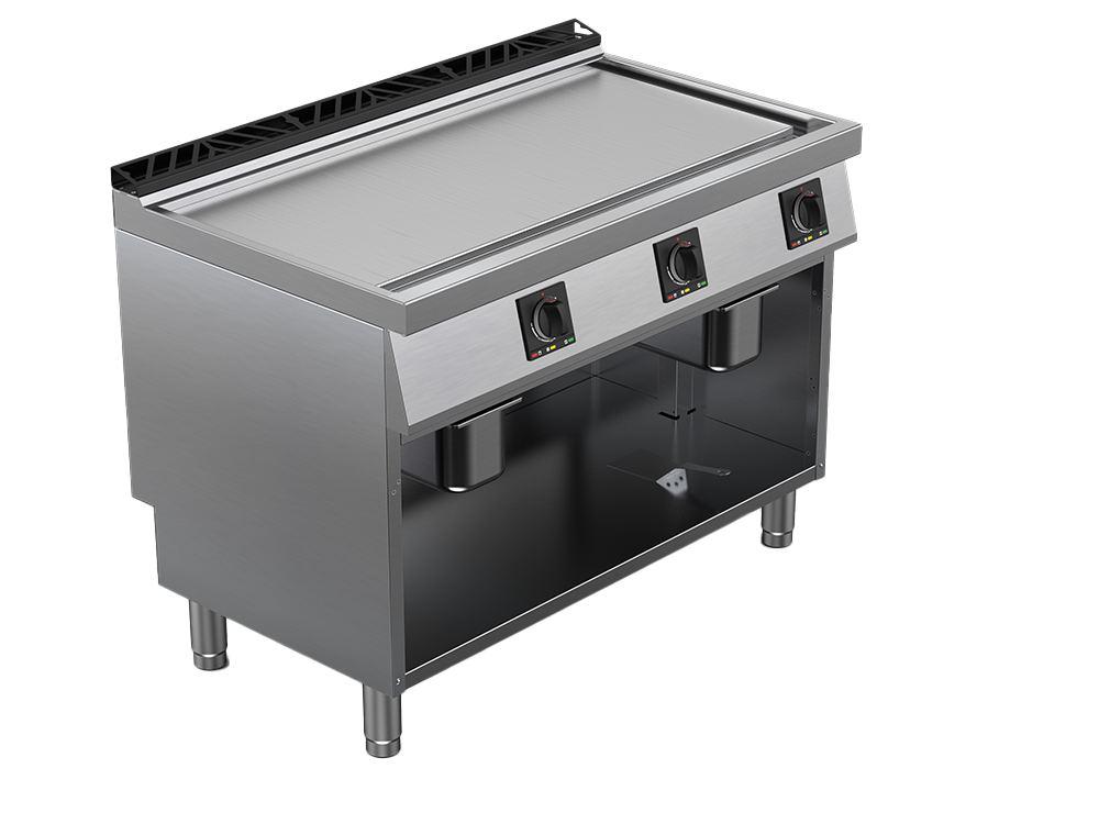 Fry top electric suprafata neteda, putere 15300W