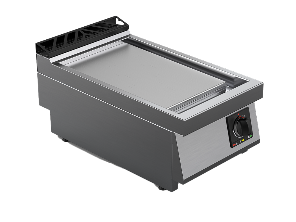 Fry top electric suprafata neteda, putere totala 5100W 