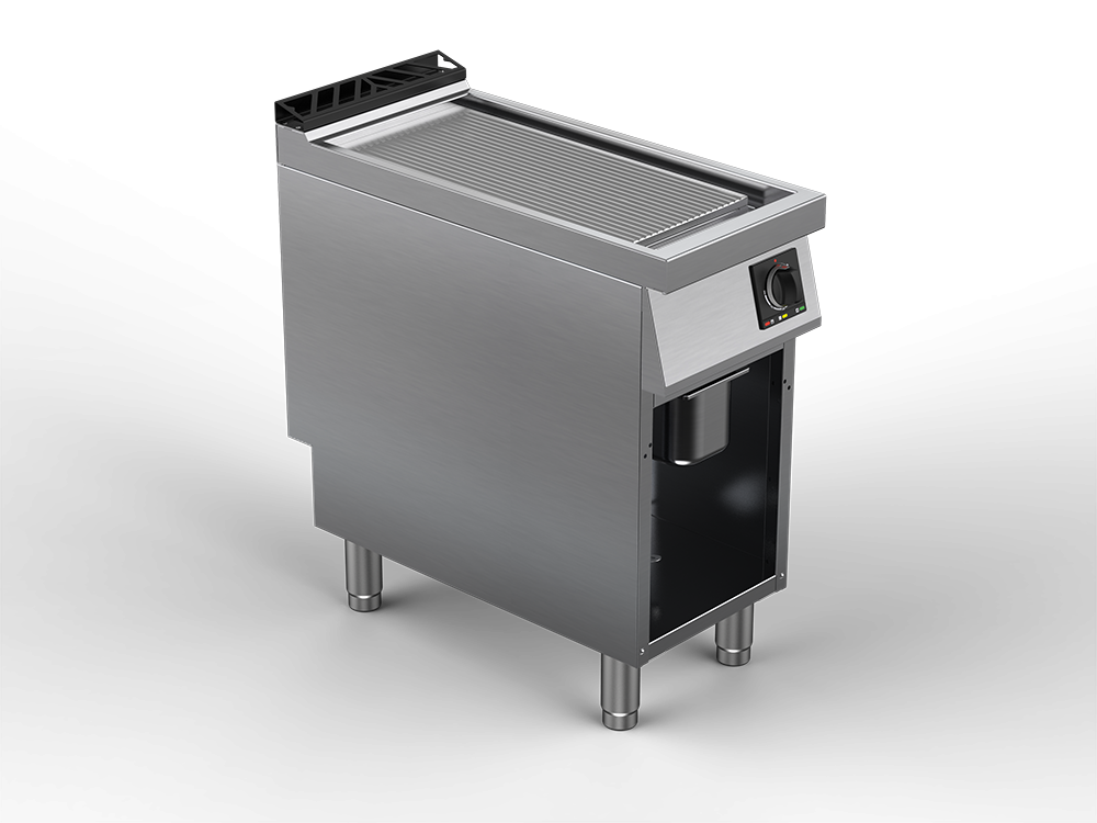 Fry top electric suprafata neteda, putere totala 13200W