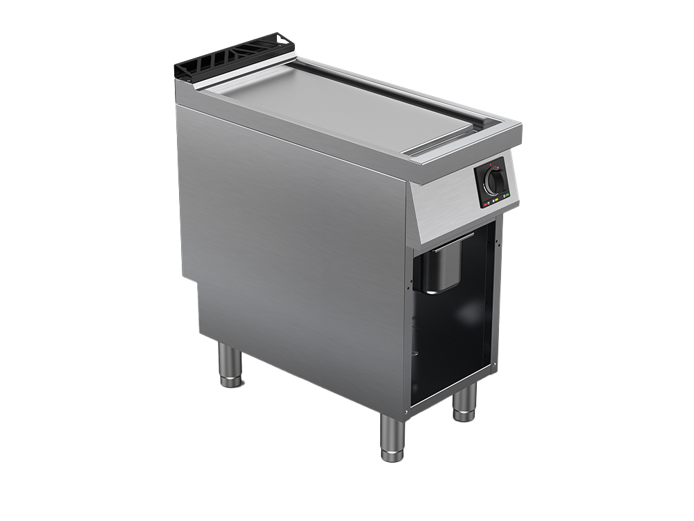 Fry top electric suprafata neteda , putere totala 6600W