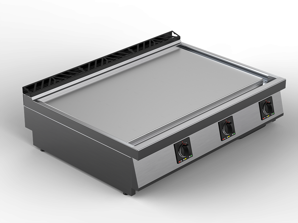 Fry top electric suprafata neteda, putere totala 19800W