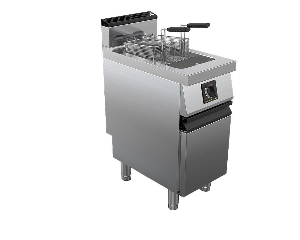 Friteuza alimentare gaz 1 cuva capacitate 15 litri, putere 16000W