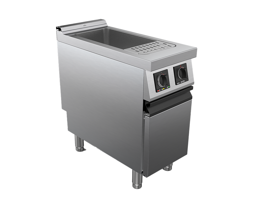 Masina de fiert paste electric capacitate 45 litri, putere totala 9000W