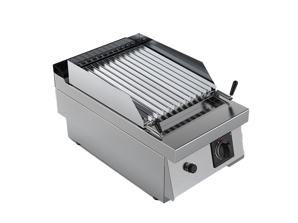 Gratar cu roca vulcanica, putere totala 9300W 