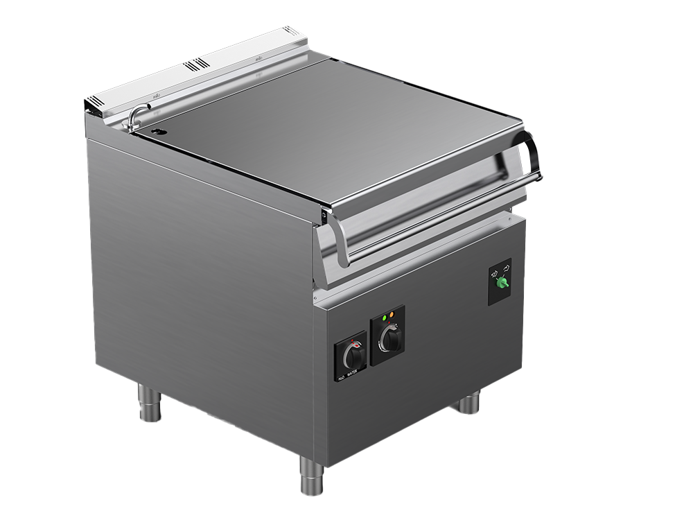 Tigaie basculanta electrica capacitate 86 litri, inox, putere totala 9900W