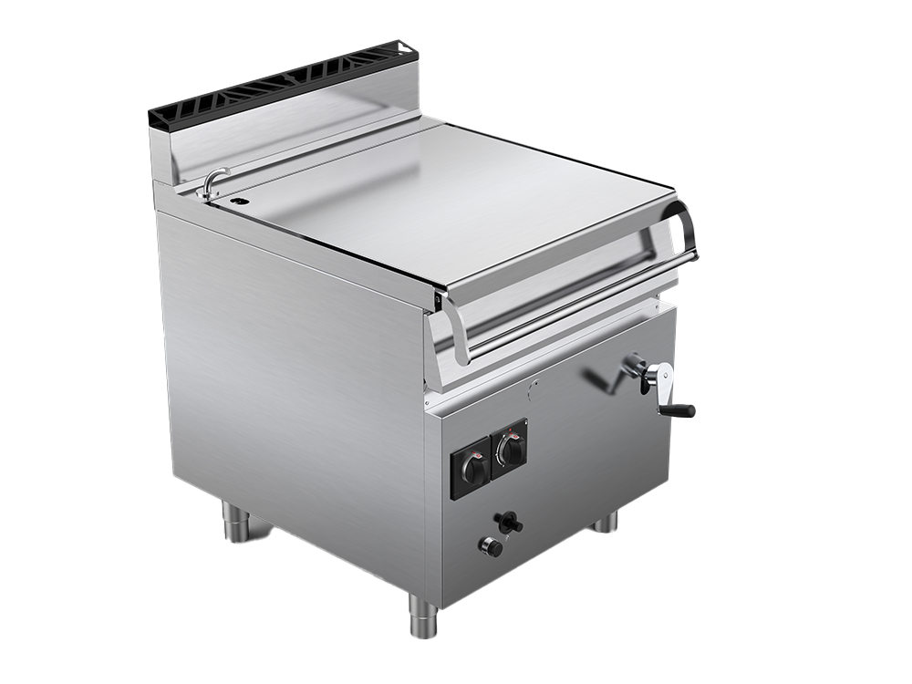 Tigaie basculanta alimentare gaz capacitate 86 litri, putere totala 20000W