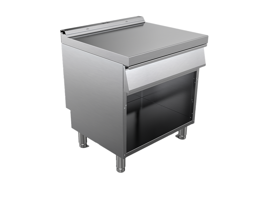 Element neutru cu sertar, inox, dimensiuni 800x730x900hmm, greutate 49kg