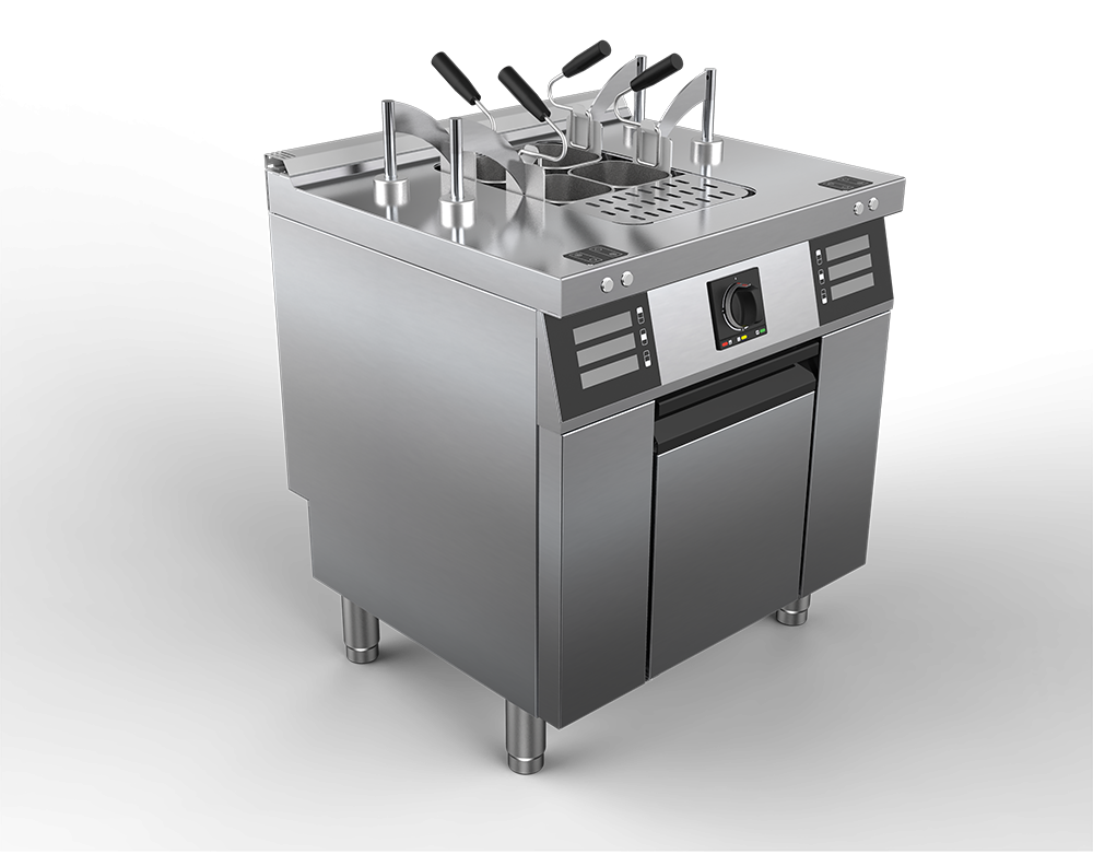 Pasta corner electric capacitate 30 litri, putere totala 7200W