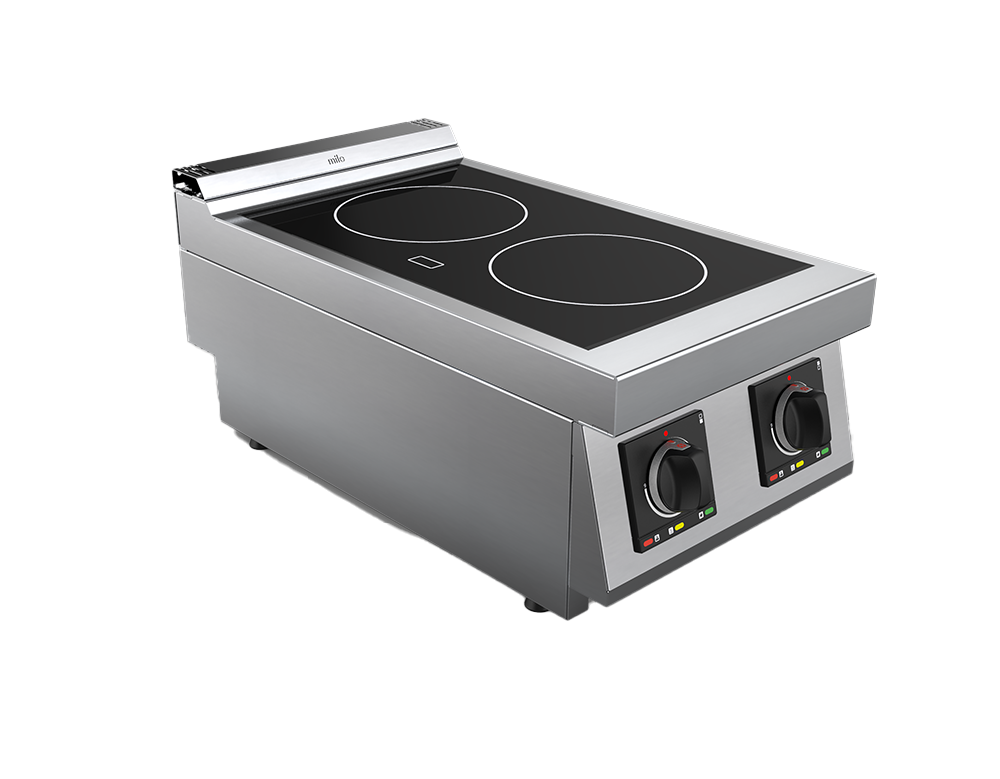 Masina de gatit cu plita vetroceramica electrica cu 2 zone, putere totala 5000W 