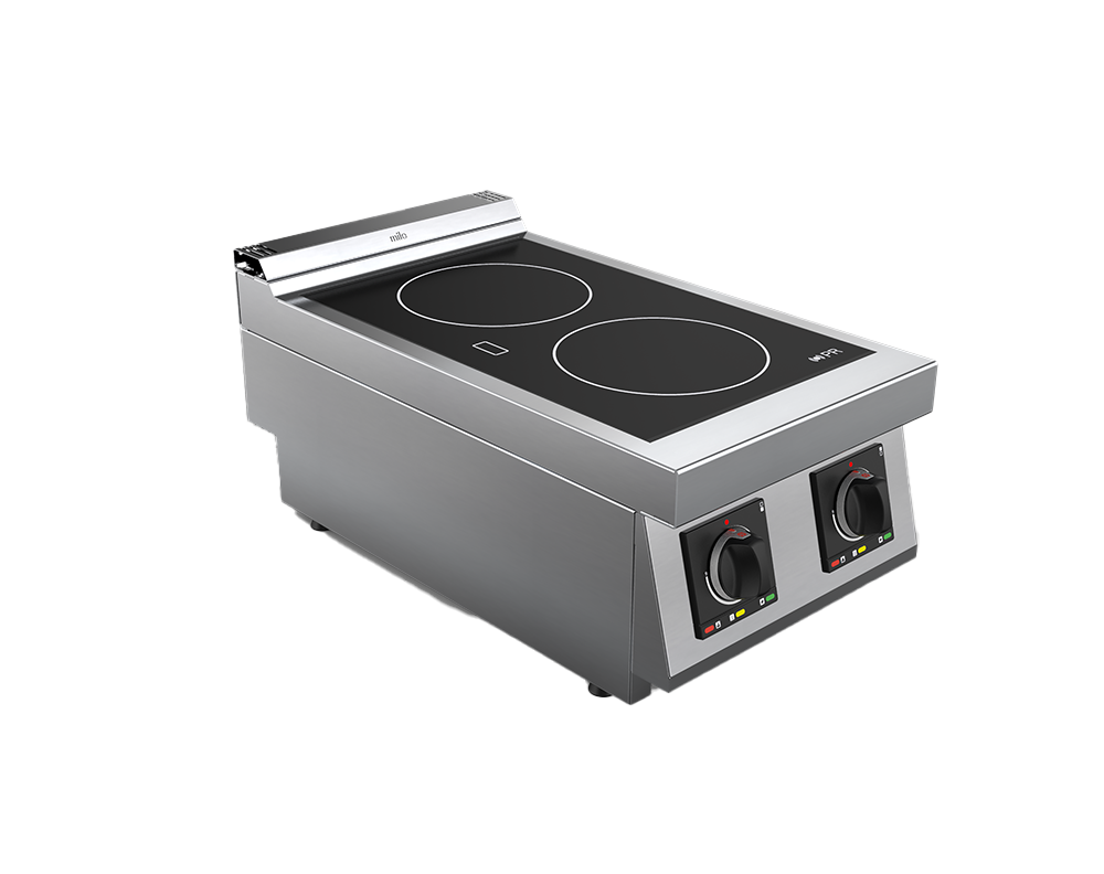 Masina de gatit cu plita vetroceramica electrica cu 2 zone, putere totala 6000W 