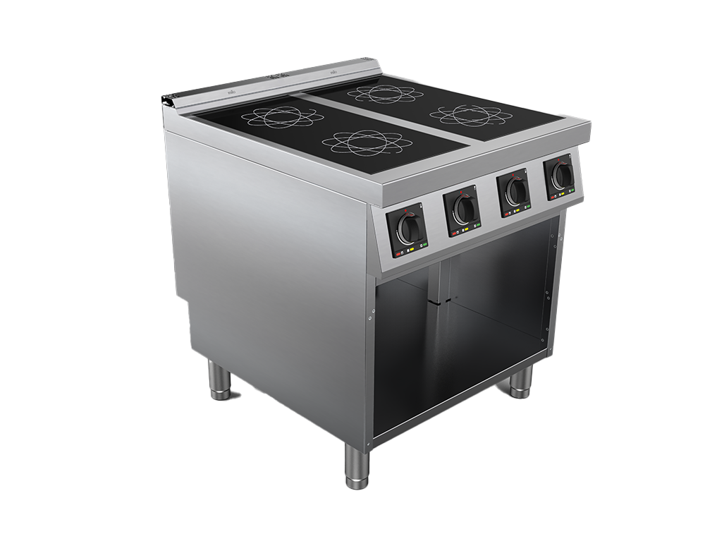 Masina de gatit cu inductie electrica cu 4 zone, putere totala 20000W