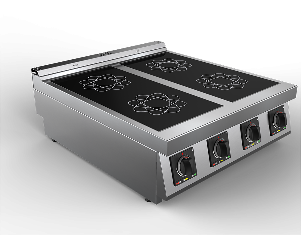 Masina de gatit cu inductie electrica cu 4 zone, putere totala 20000W