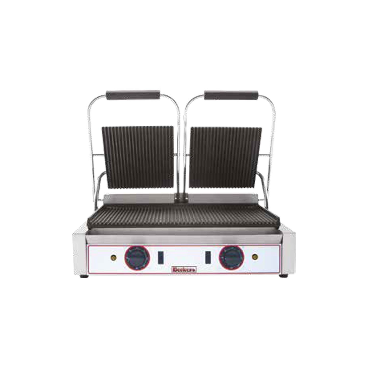 Tostiera dubla, suprafata striata, putere totala 3600 W