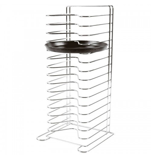 Rastel pentru tavi de pizza -capacitate 15 tavi