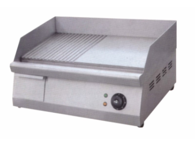 Gratar, 1/2 neted+1/2 striat, alimentare 220V, putere 2400W