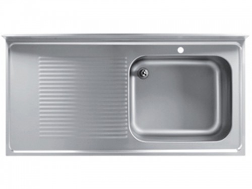 Spalator, cu o cuva, picurator pe stanga, dimensiuni cuva 500x400x250mm