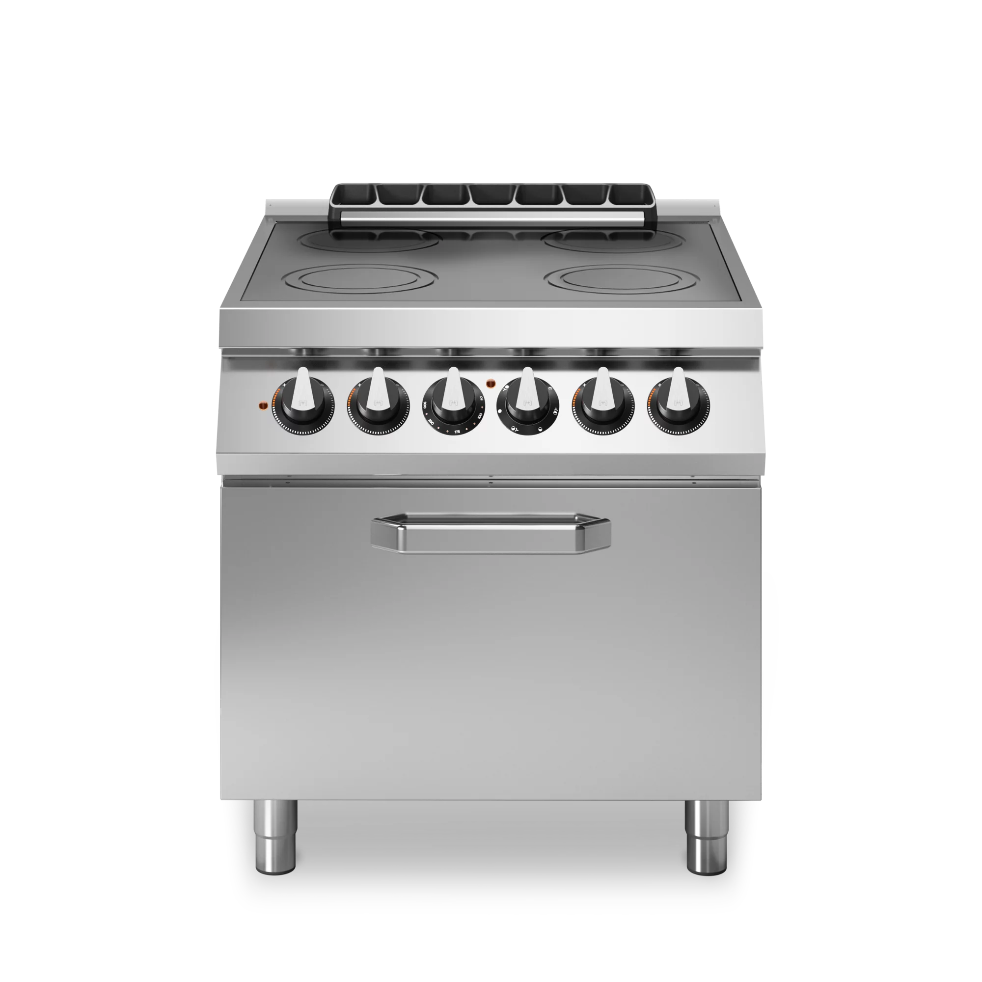 Masina de gatit cu plita vetroceramica, 4 zone de gatit, cuptor electric ventilat, putere 19600W