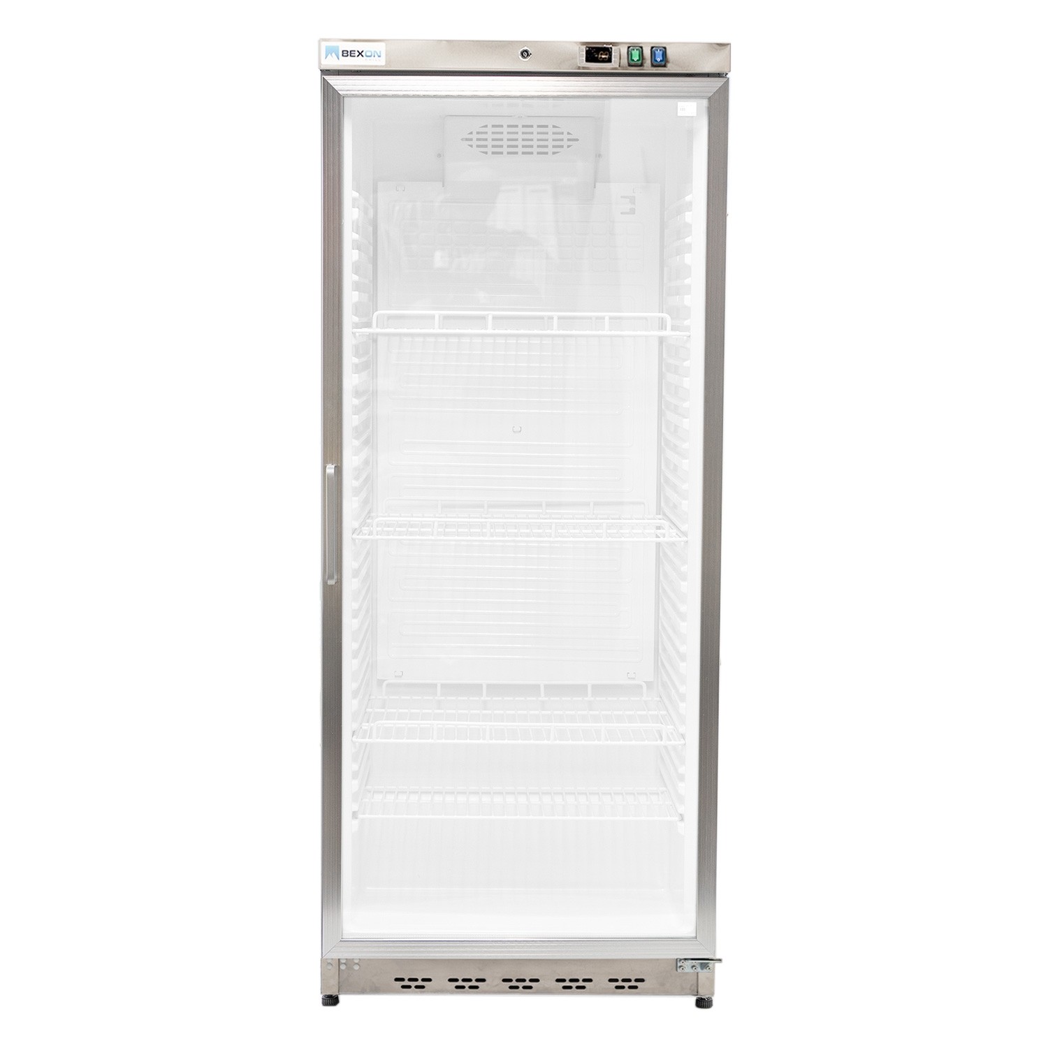 Dulap frigorific cu usa din sticla, capacitate neta 533 litri, temperatura de lucru  2-8°C, alimentare 220V, putere 115W