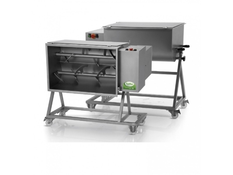 Malaxor carne, capacitate 75kg, 1 paleta, motor ventilat, putere 1500W