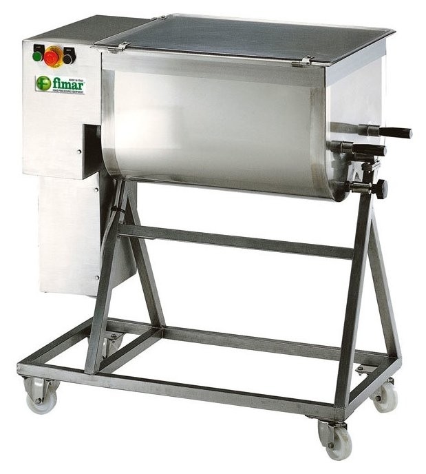 Malaxor carne, capacitate 30kg, model de banc, 1 paleta, alimentare 220V, putere 750W