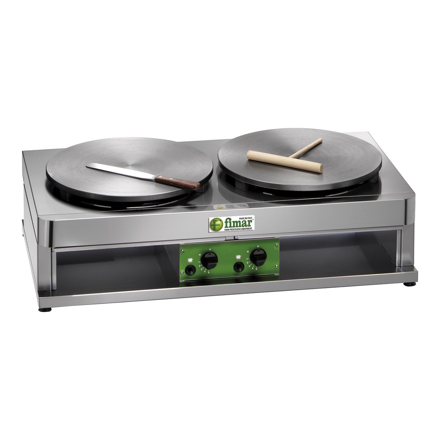 Crepiera, alimentare gaz