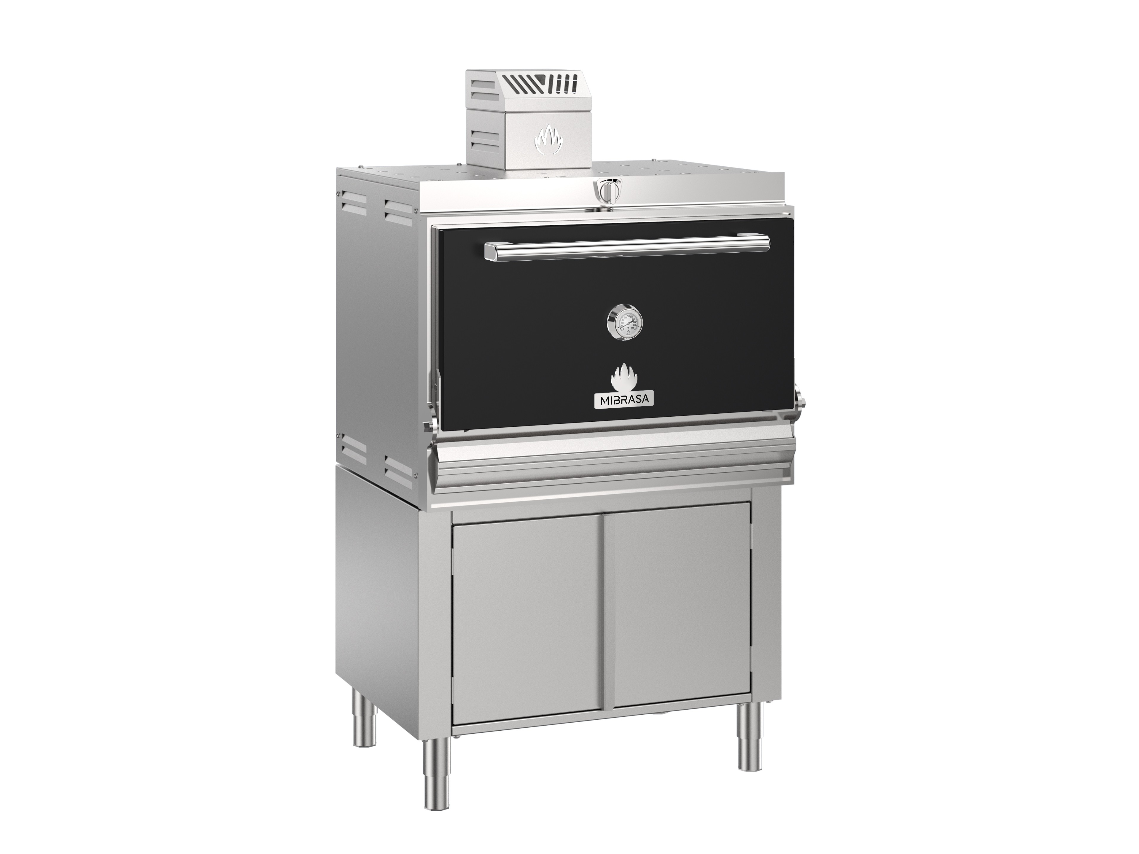 Cuptor pe carbuni, recomandat pentru 110-130 portii, Mibrasa