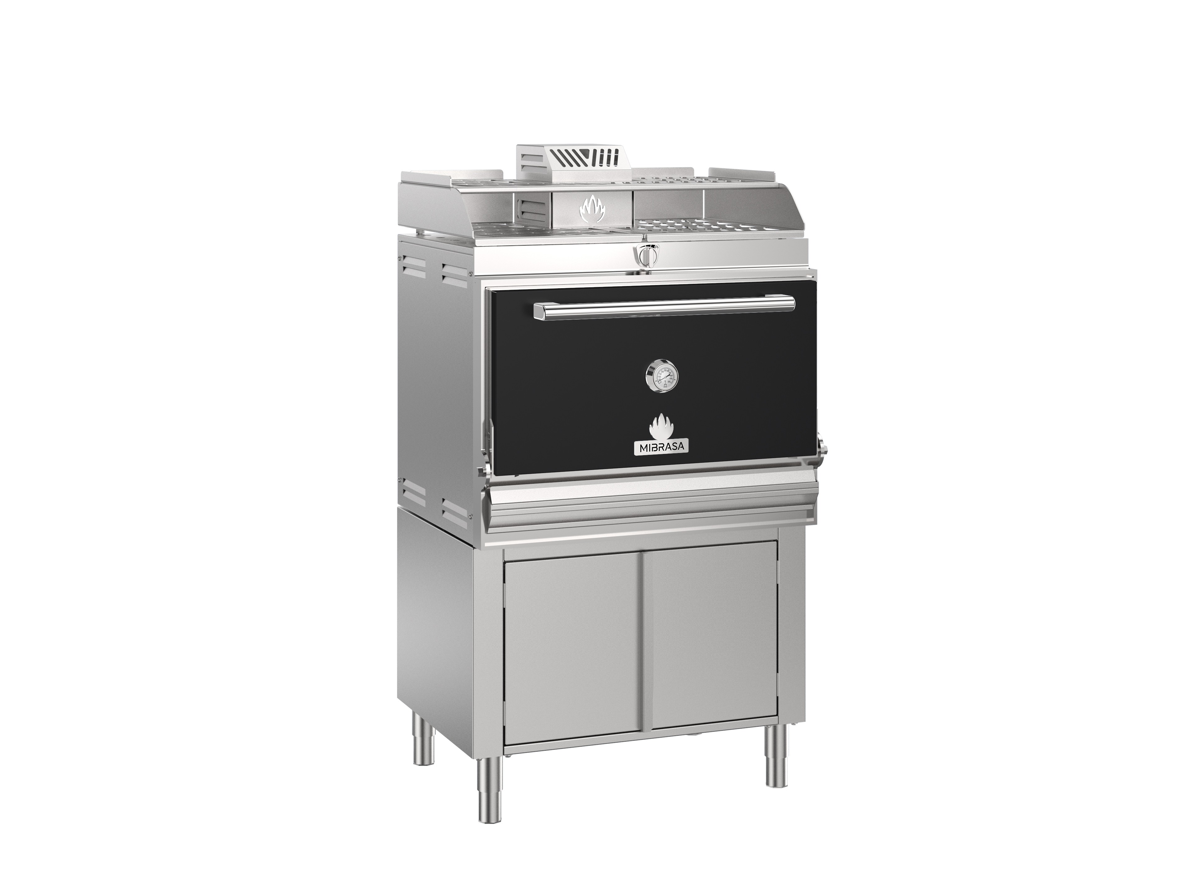 Cuptor pe carbuni, recomandat pentru 110-130 portii, Mibrasa