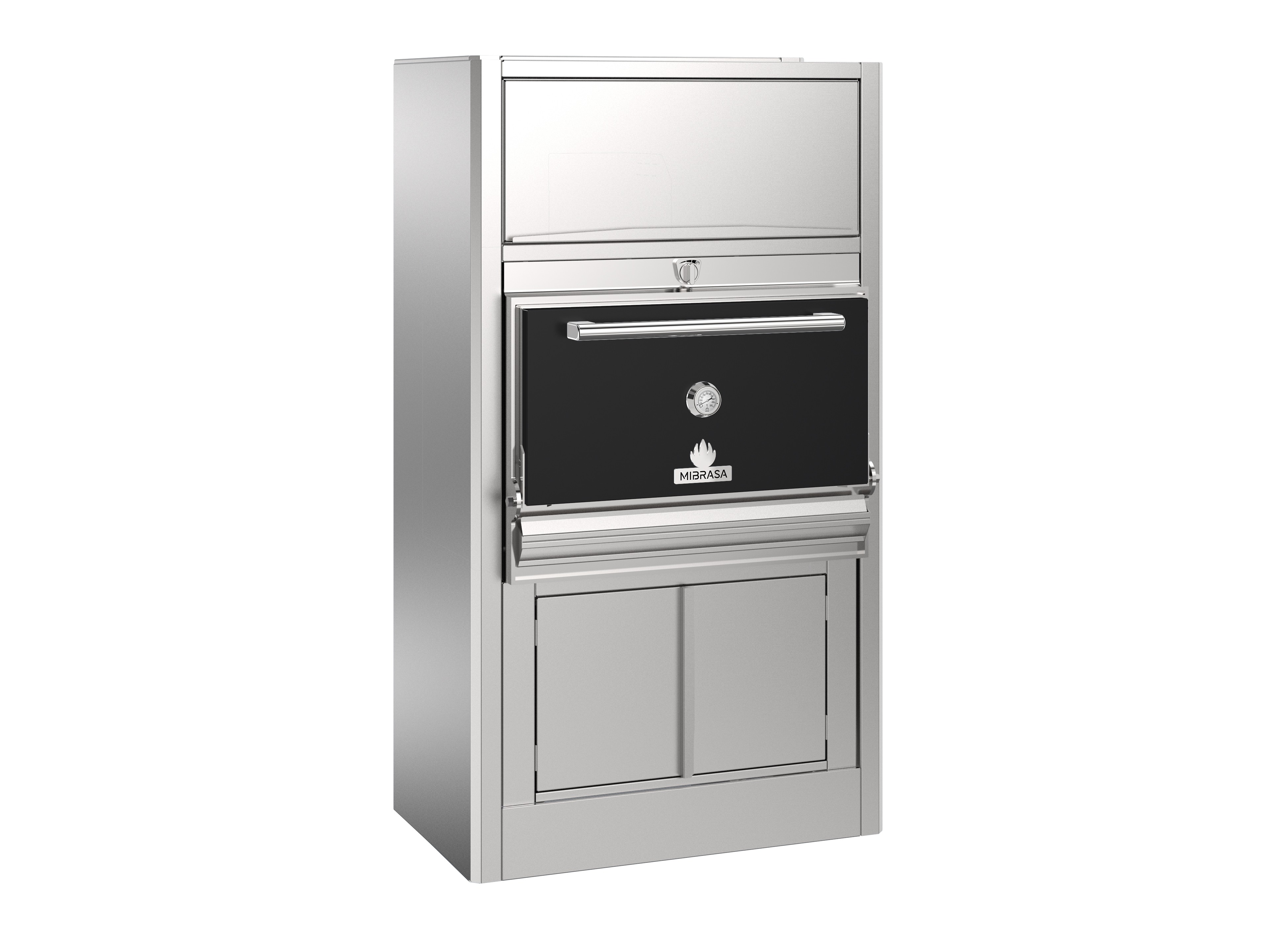 Cuptor pe carbuni, recomandat pentru 110-130 portii, Mibrasa