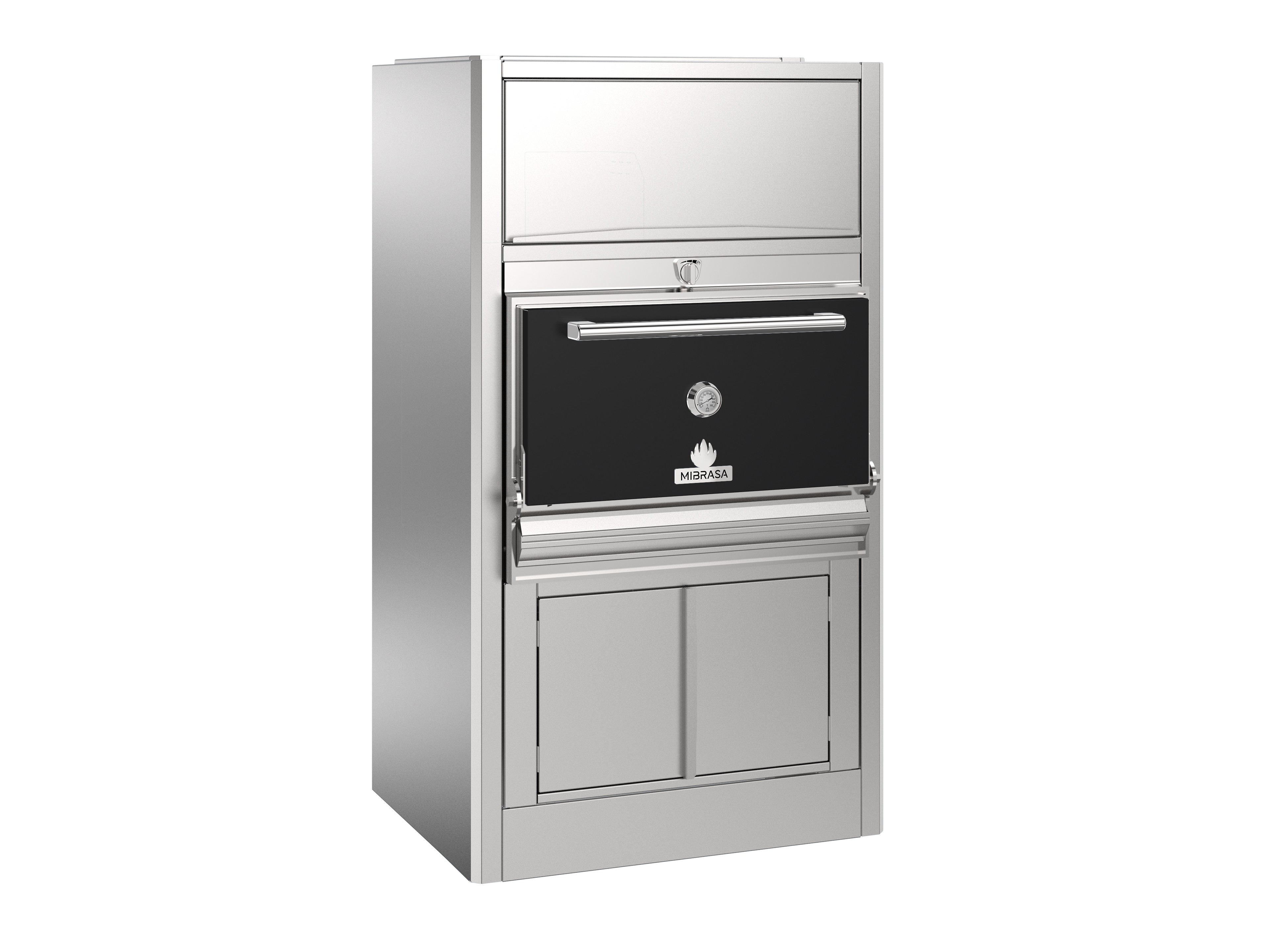 Cuptor pe carbuni, recomandat pentru 160-190 portii, Mibrasa