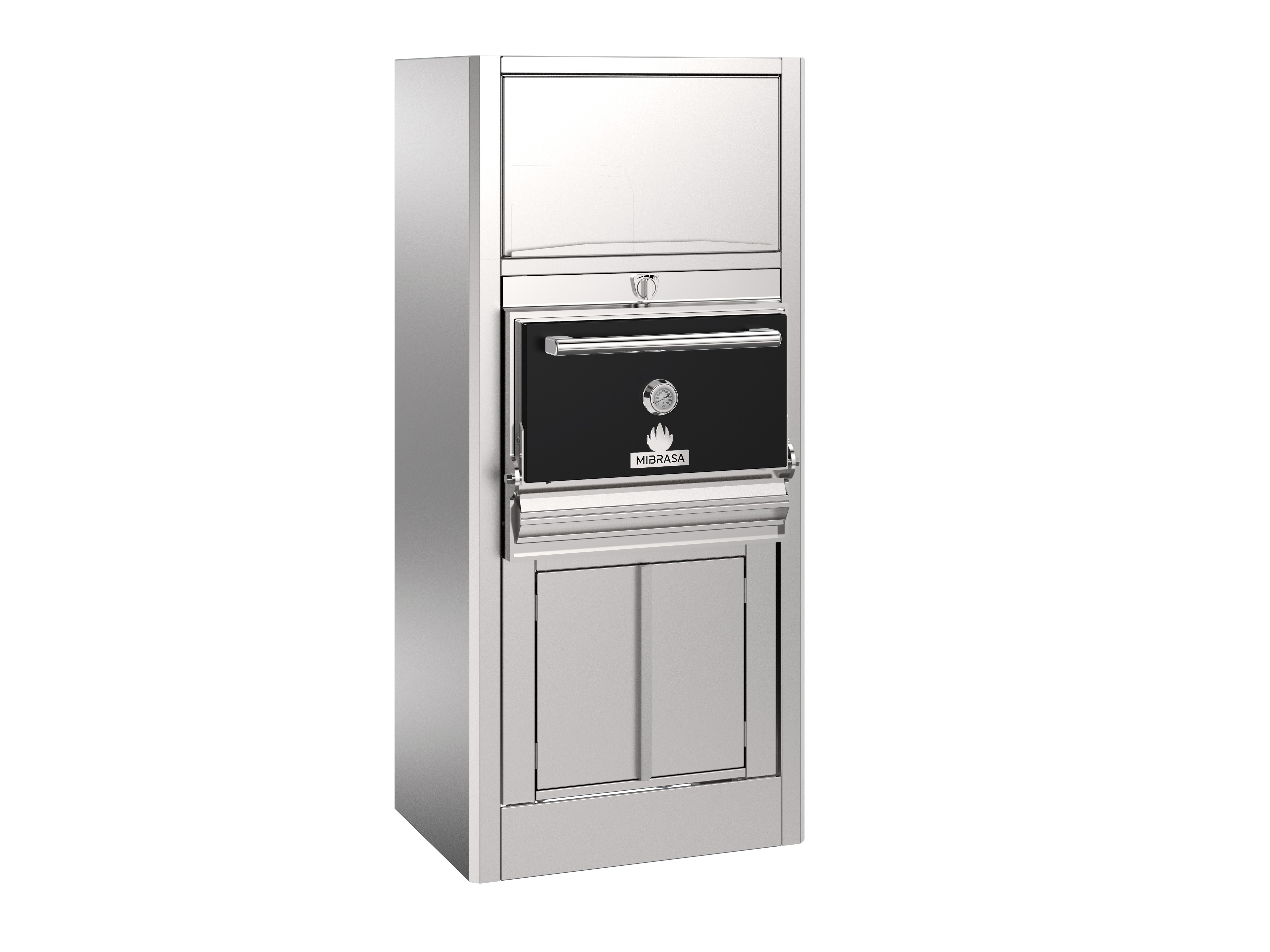 Cuptor pe carbuni, recomandat pentru 75-95 portii, Mibrasa