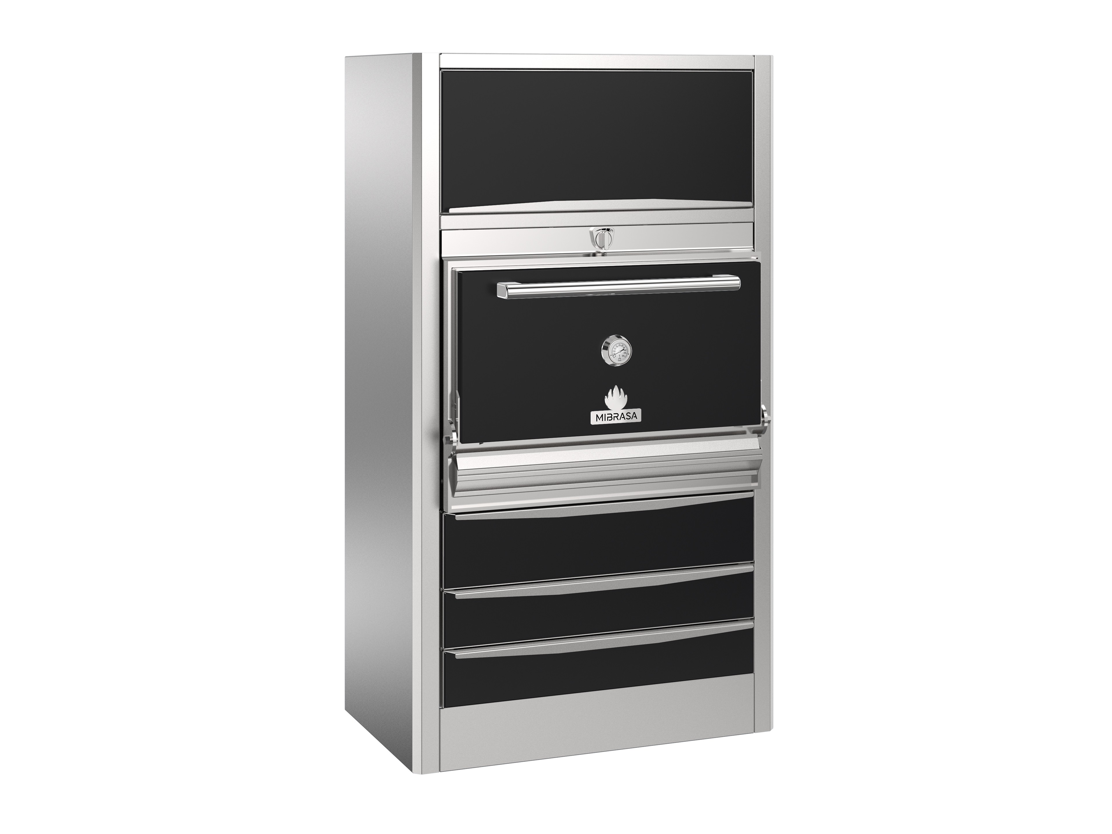 Cuptor pe carbuni, recomandat pentru 110-130 portii, Mibrasa