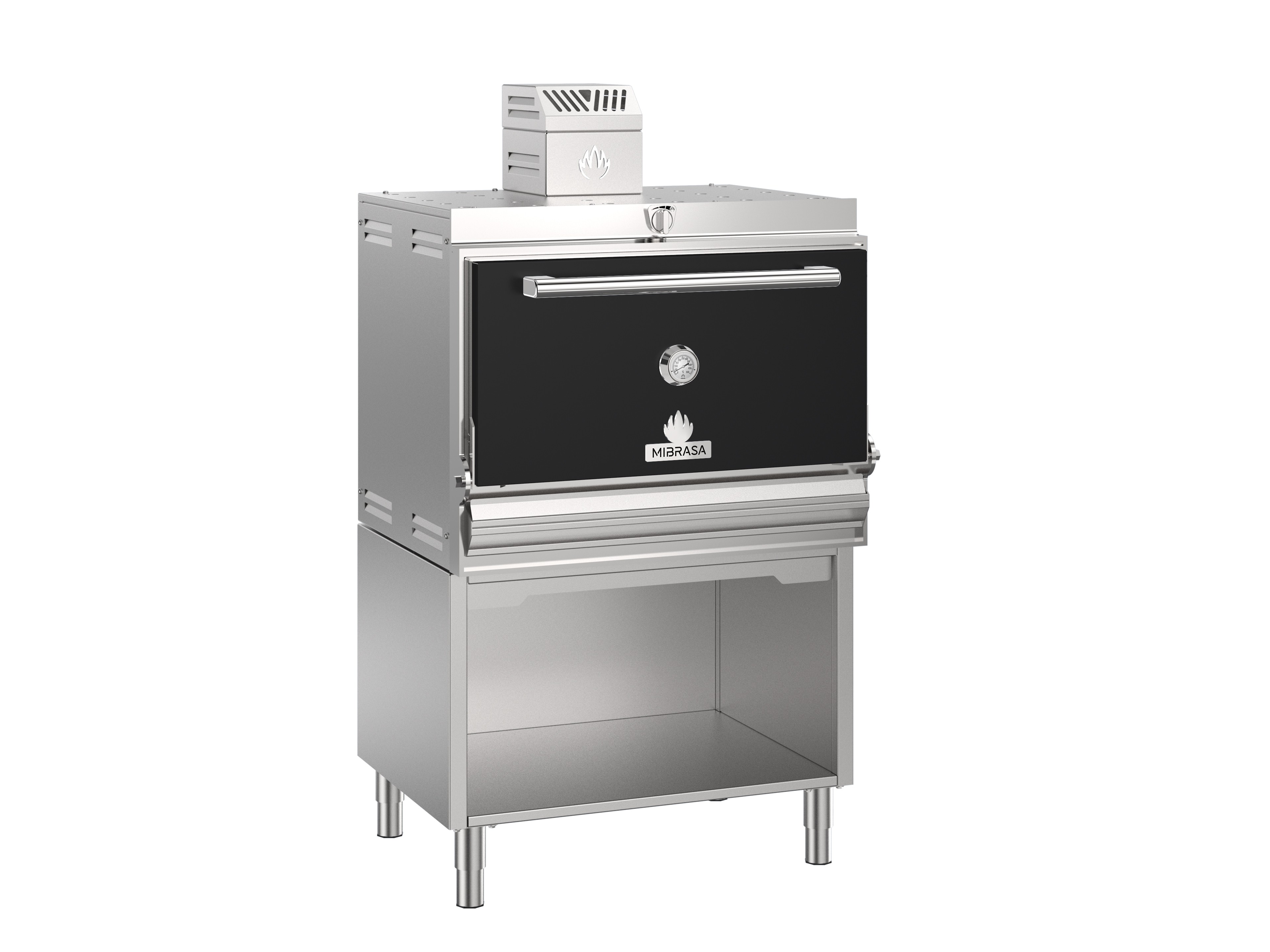 Cuptor pe carbuni, recomandat pentru 110-130 portii, Mibrasa