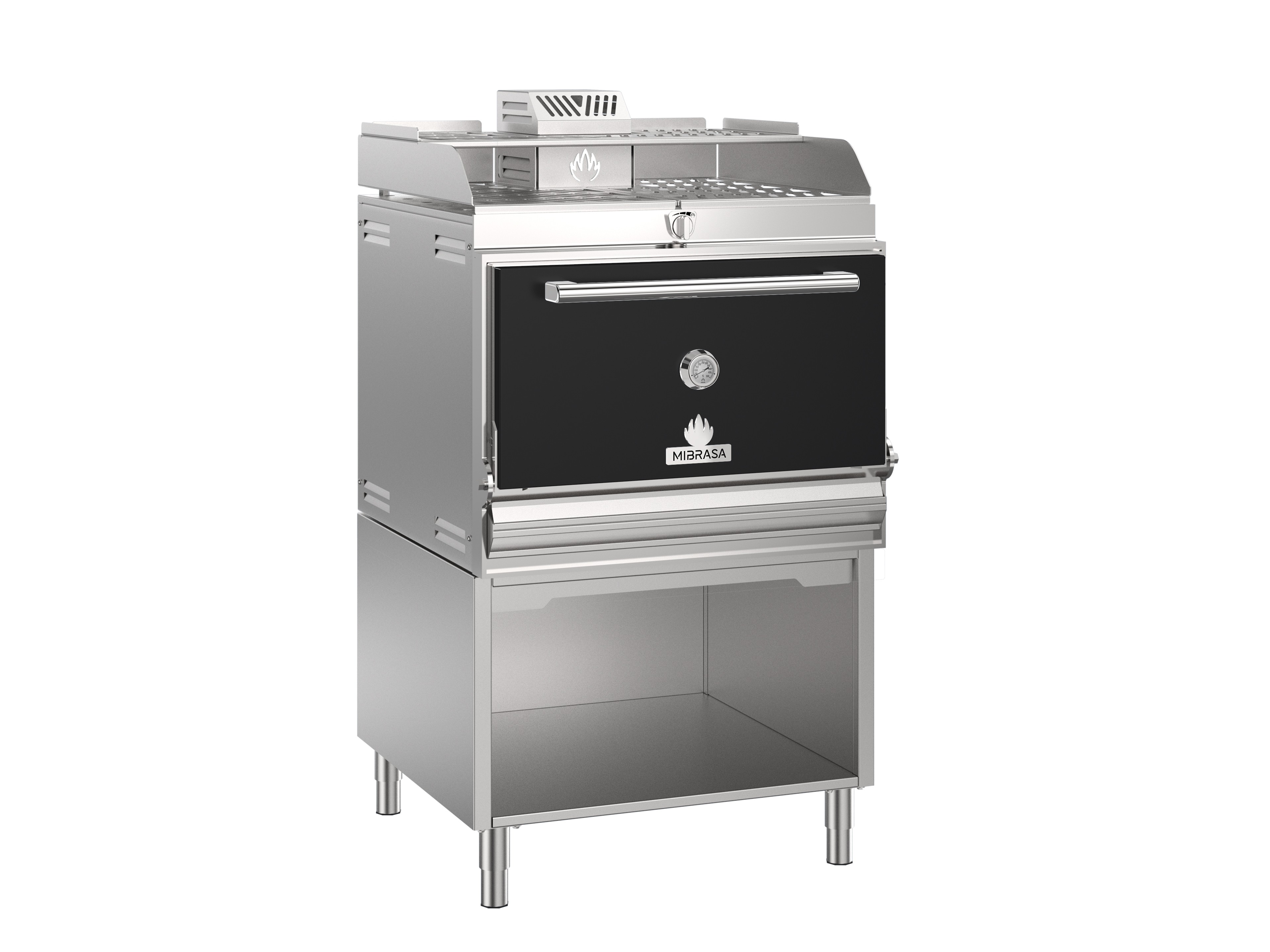 Cuptor pe carbuni, recomandat pentru 160-190 portii, Mibrasa