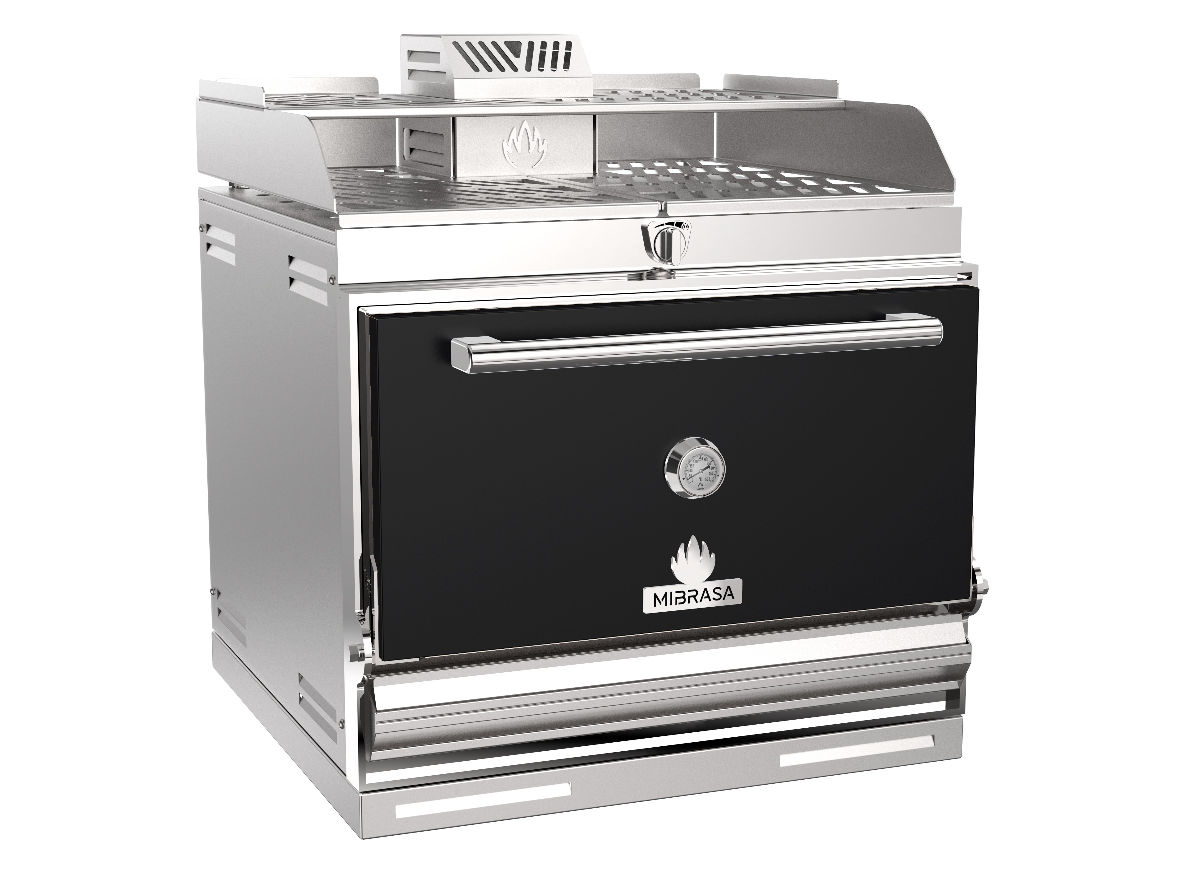 Cuptor pe carbuni, recomandat pentru 160-190 portii, Mibrasa
