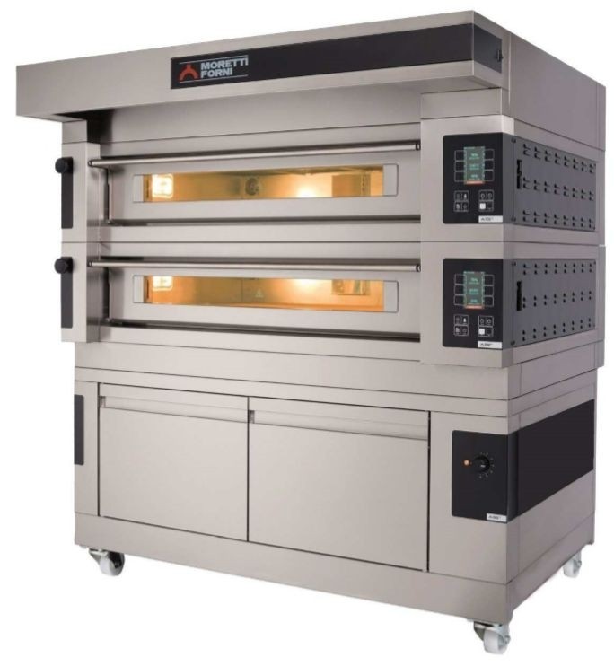 Cuptor electric pentru panificatie/patiserie, pe vatra, cu 2 camere de coacere, 100 programe de coacere, putere totala 36100W - 2