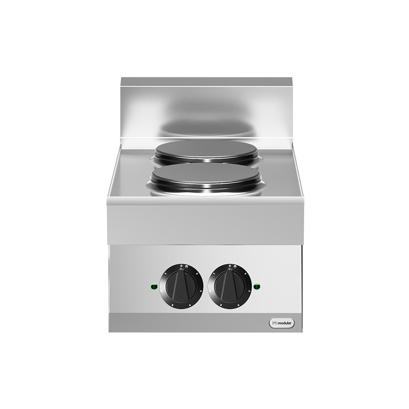 Masina de gatit, electrica, 2 plite rotunde, model de banc, putere electrica totala 5200W