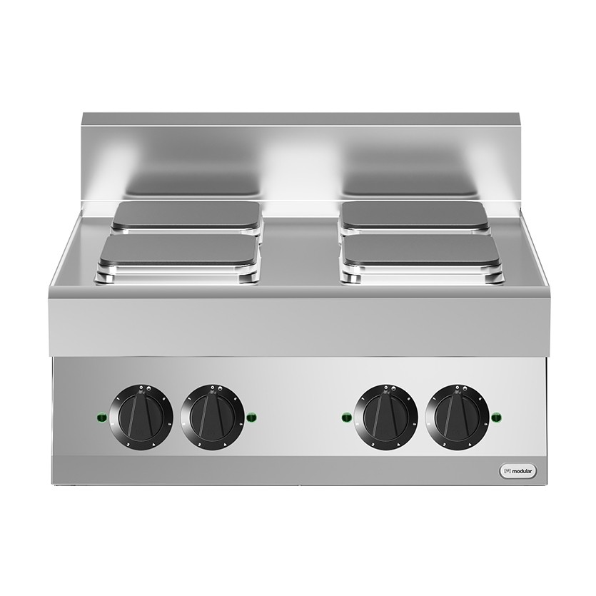 Masina de gatit, electrica, 2 plite patrate, model de banc, putere electrica totala 5200W