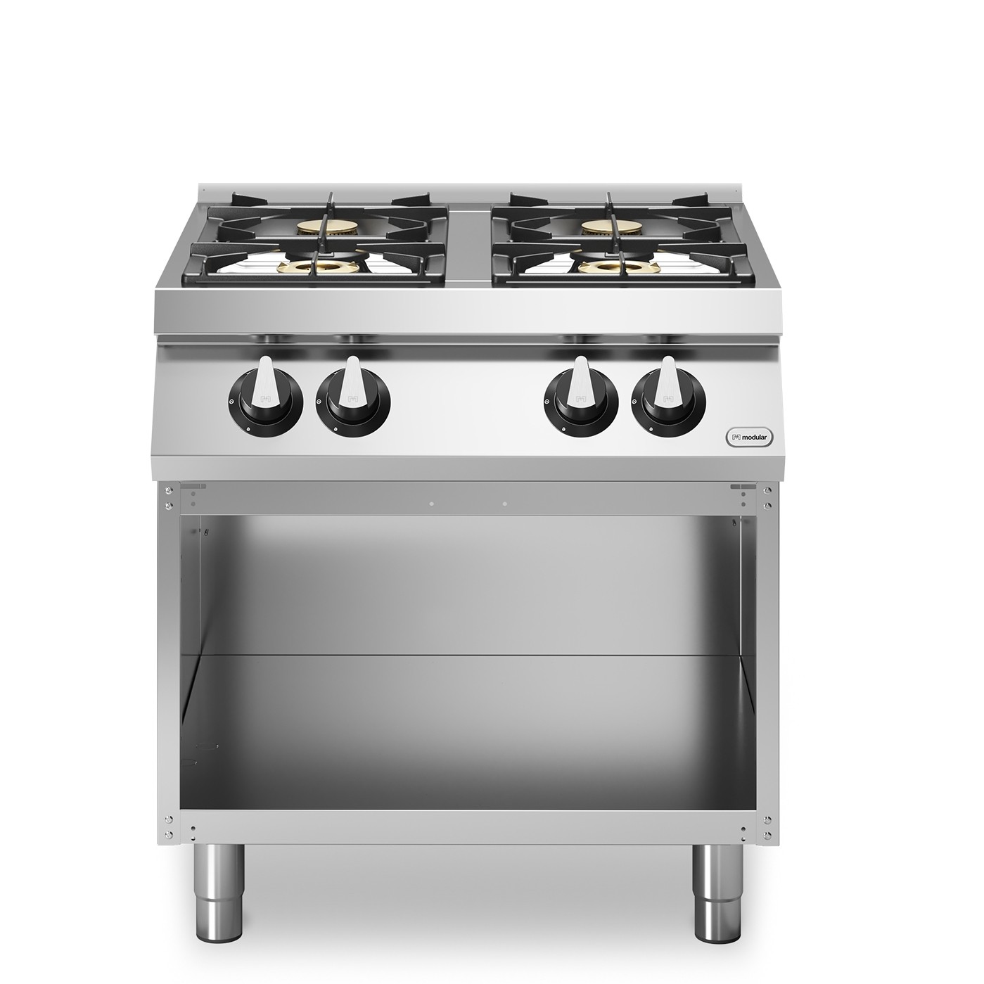 Masina de gatit, alimentare gaz, email, 4 ochiuri, baza deschisa, putere totala gaz 18400W