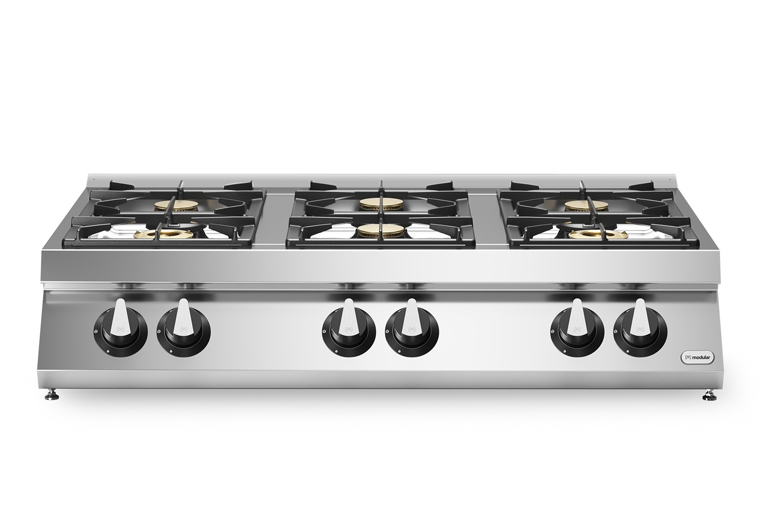 Masina de gatit, alimentare gaz, email, 6 ochiuri, model de banc, putere totala gaz 25800W