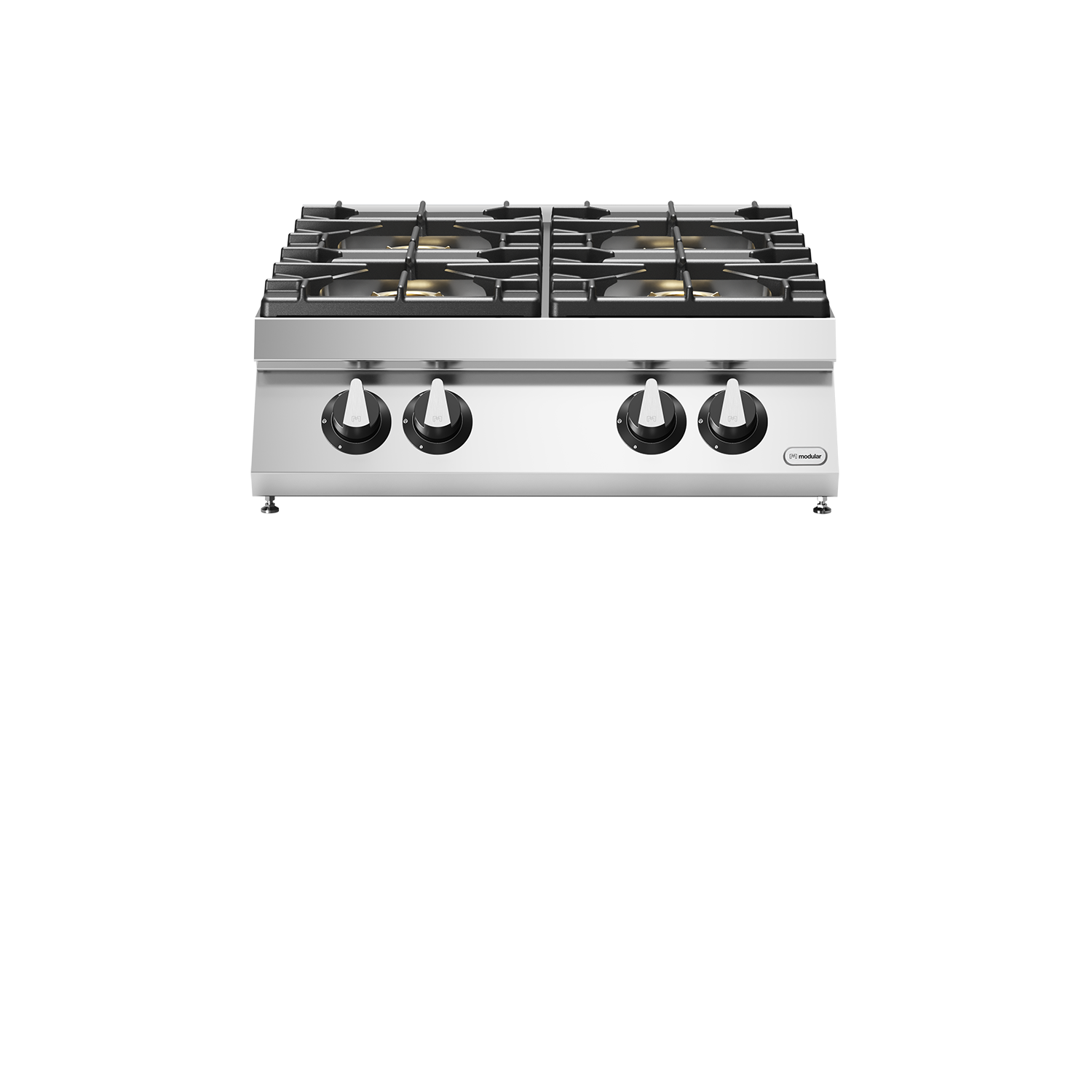 Masina de gatit, alimentare gaz, email, 4 ochiuri, model de banc, putere totala gaz 26000W