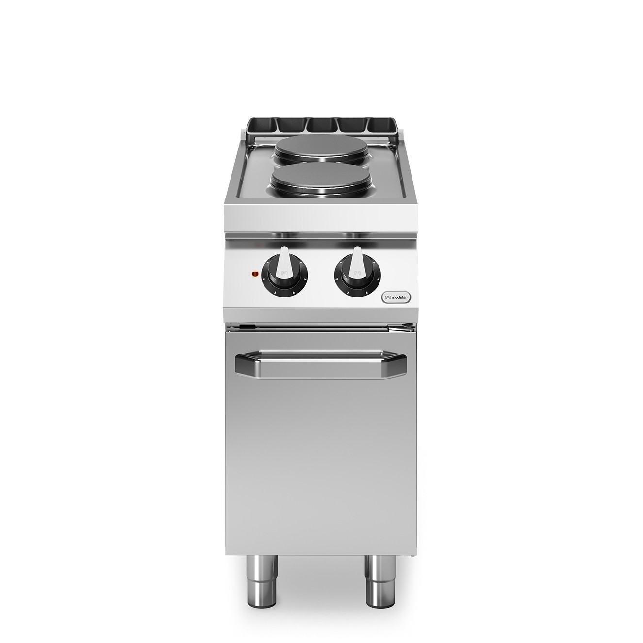 Masina de gatit, electrica, 2 plite rotunde, baza inchisa, putere electrica totala 5200W, alimentare 380V