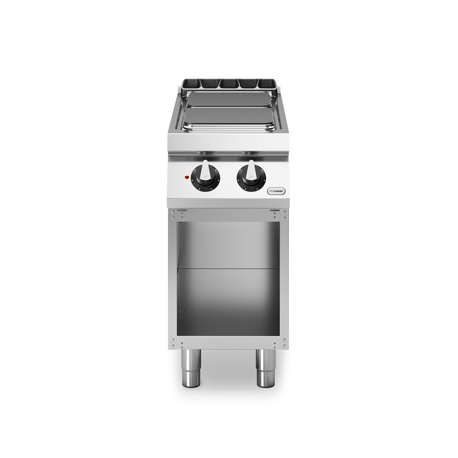 Masina de gatit, electrica, 2 plite rotunde, baza deschisa, putere electrica totala 8000W