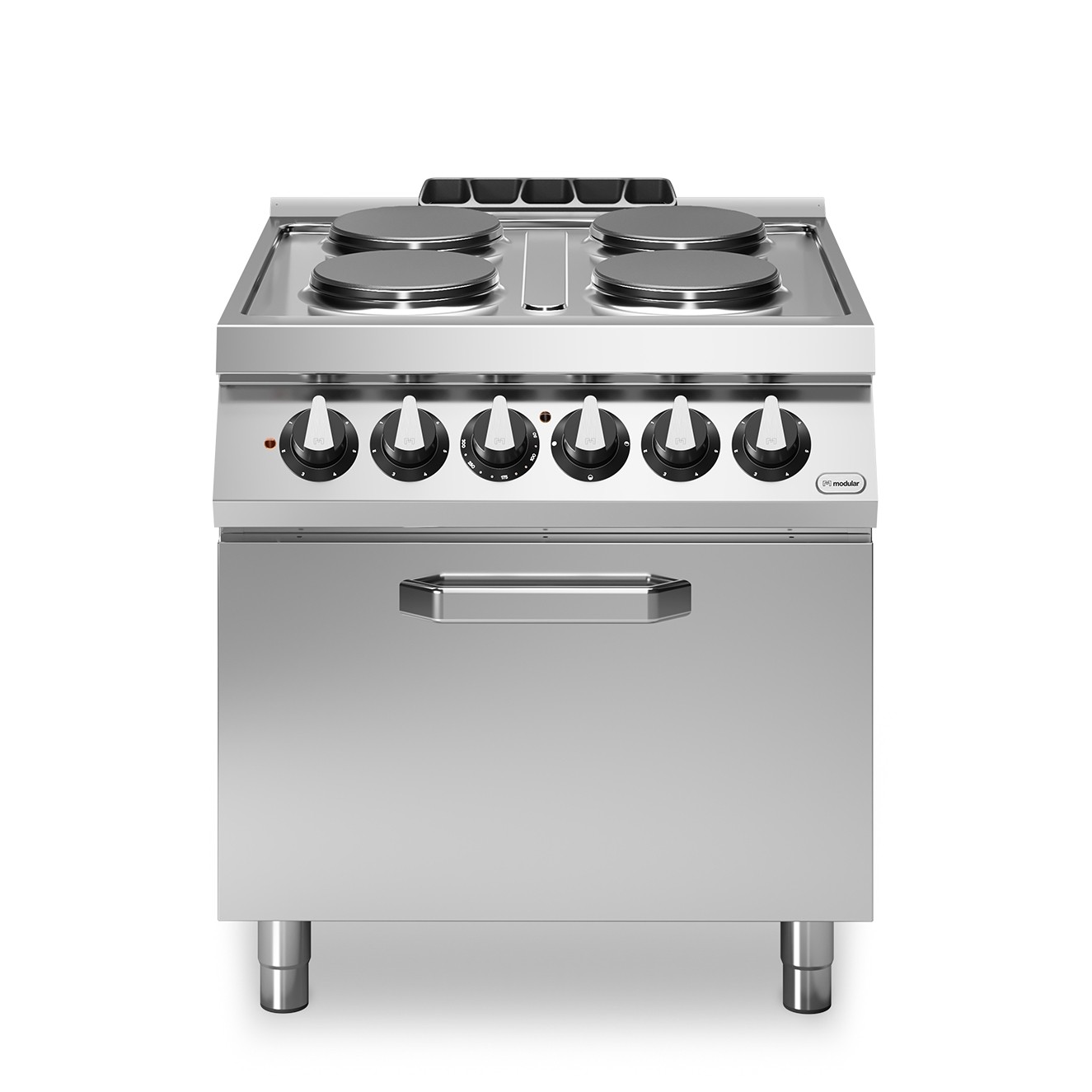 Masina de gatit, electrica, 4 plite rotunde, cuptor electric static, putere electrica totala 16400W