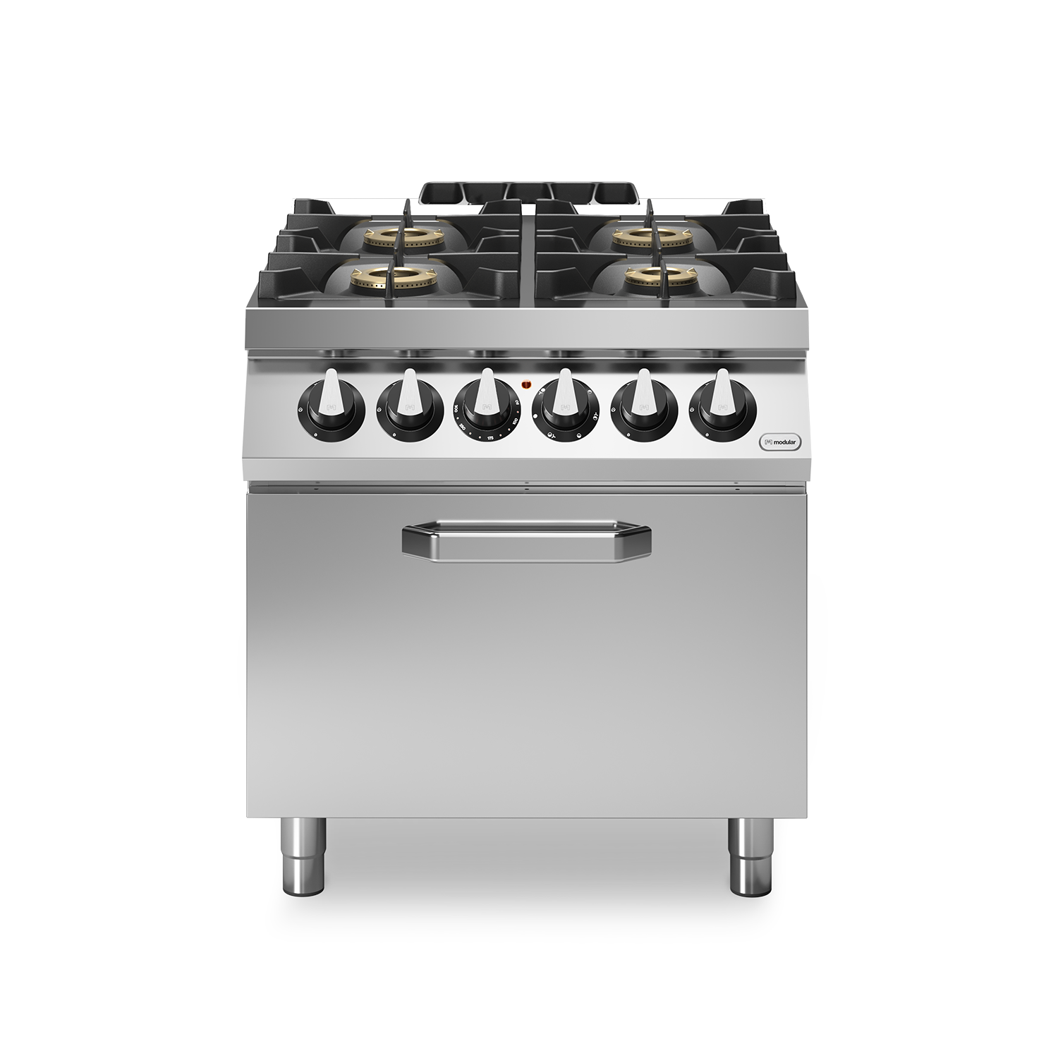 Masina de gatit, alimentare gaz, 4 ochiuri, cuptor electric ventilat,  putere totala gaz 36000W