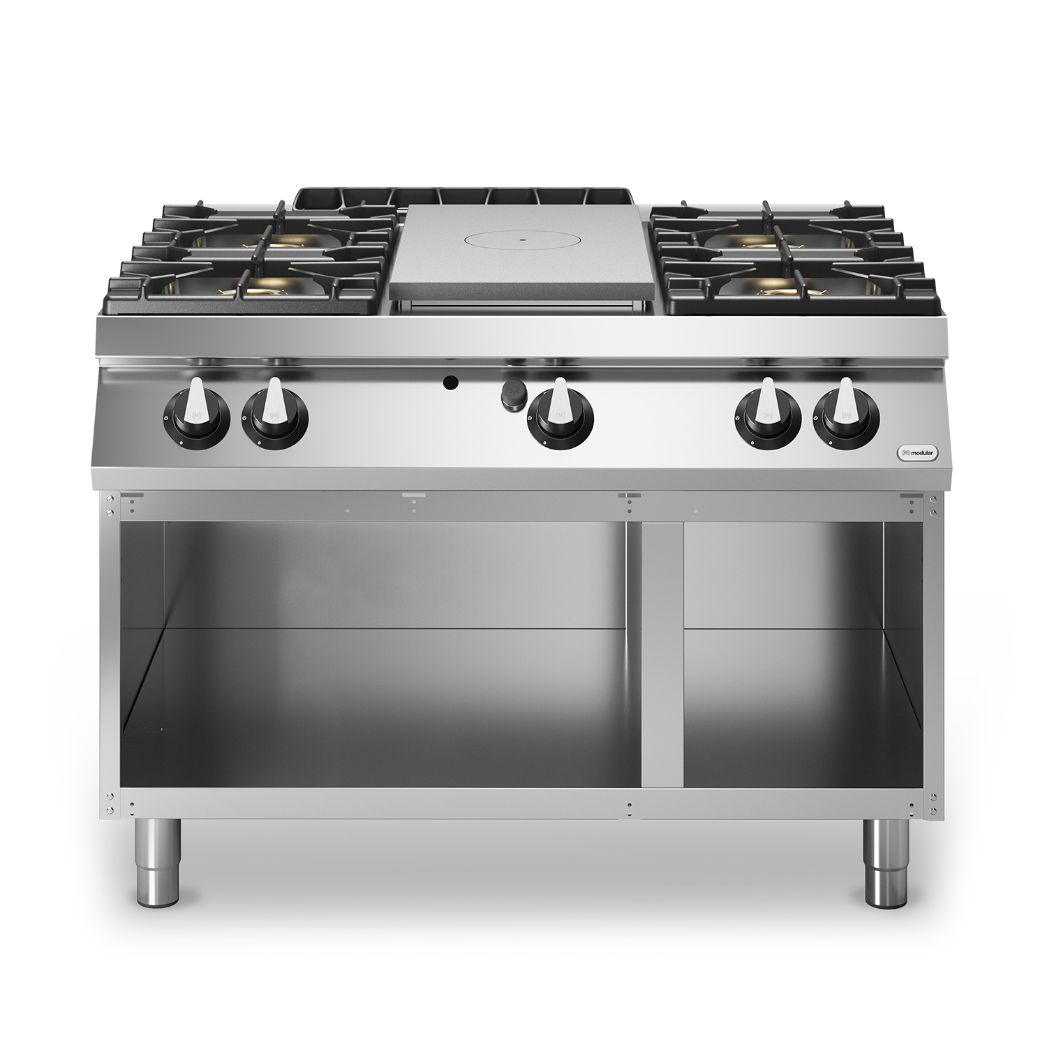 Masina de gatit cu plita unica, alimentare gaz, 4 ochiuri, putere totala gaz 33000W