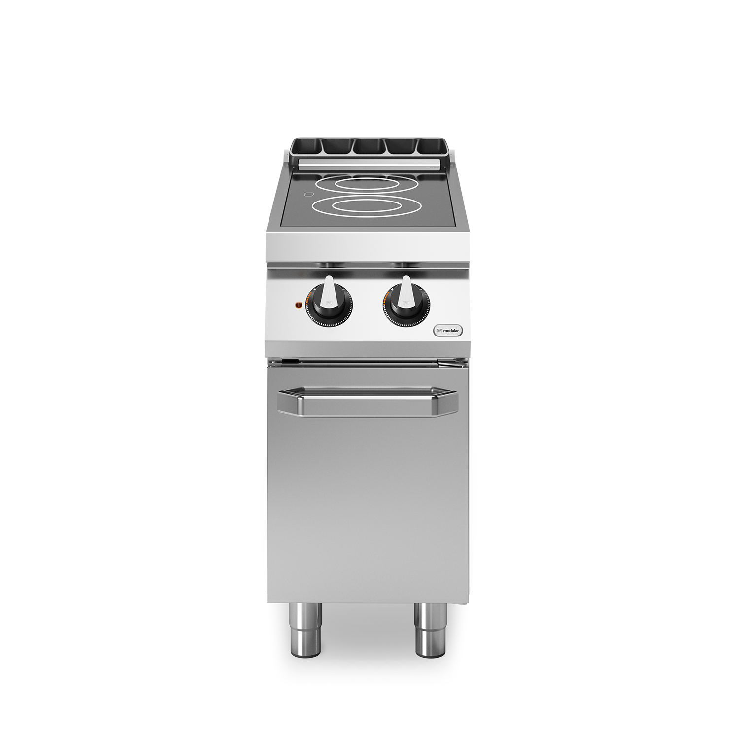 Masina de gatit cu plita vetroceramica, 2 zone de gatit, baza inchisa, putere electrica totala 6800W