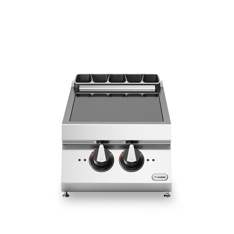 Masina de gatit cu inductie, 2 zone de gatit, model de banc, putere electrica totala 7000W, dimensiuni 400x730x280h mm