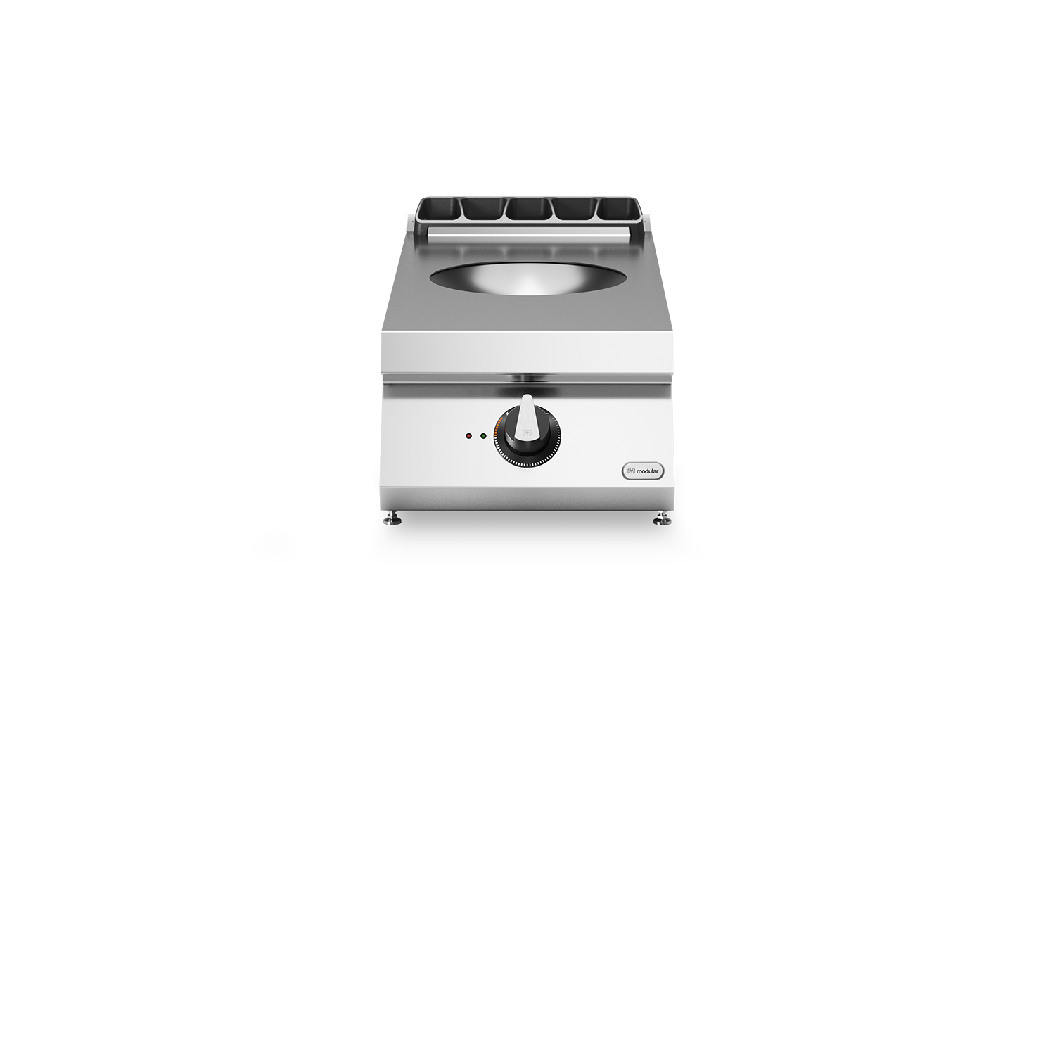 Masina de gatit cu inductie pentru wok, model de banc, putere electrica totala 5000W